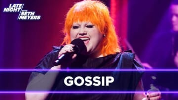 Watch Gossip Play “Real Power” & Beth Ditto Come Up With A New Song Mid-Interview On Seth Meyers